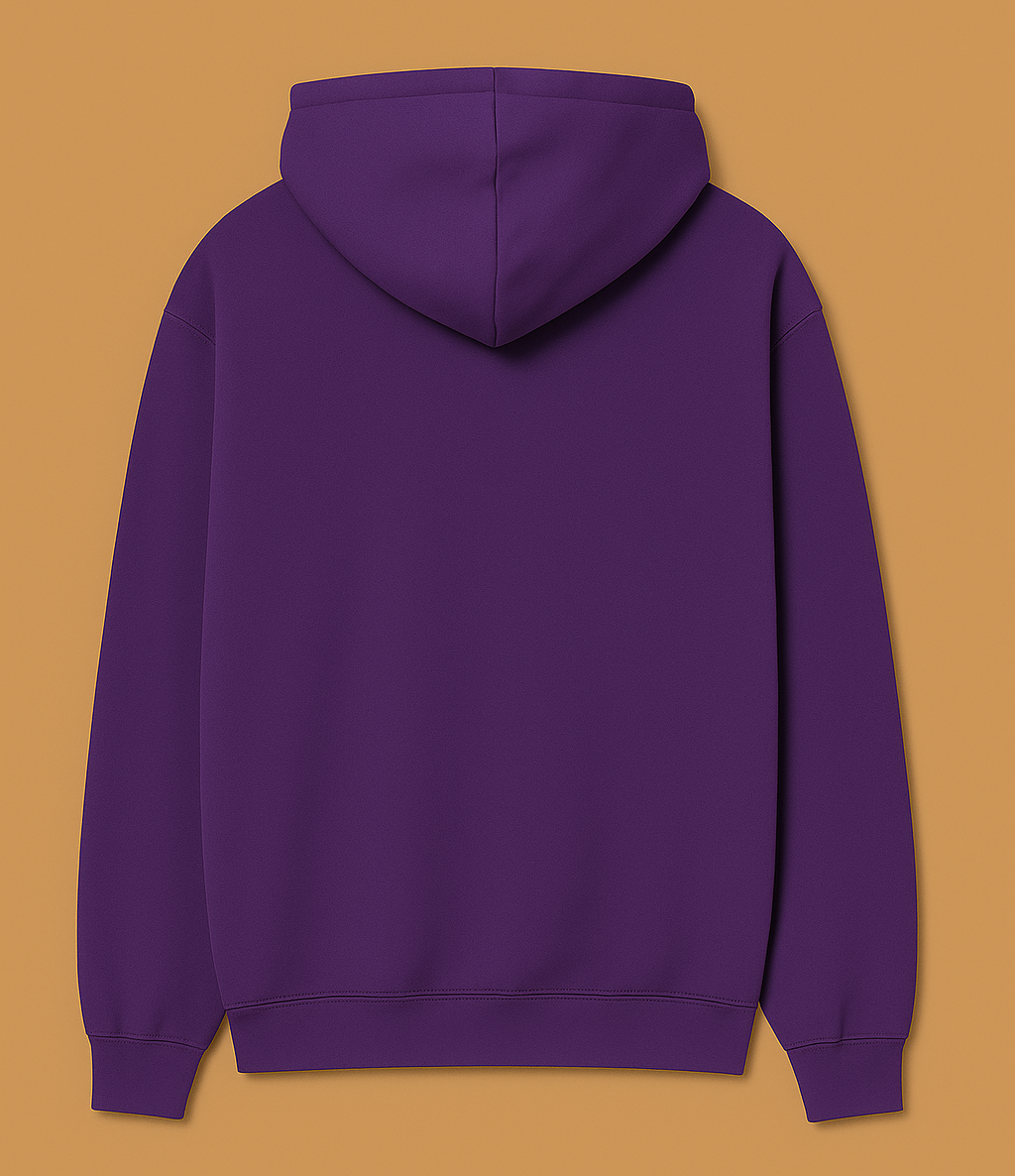 Bloom In Purple Unisex Hoodie